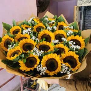 20 Sunflower Bouquet in karachi