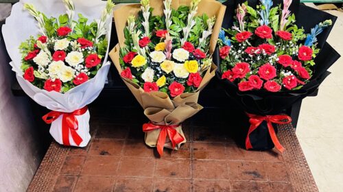 Mixed Flower Bouquet with Tuberose