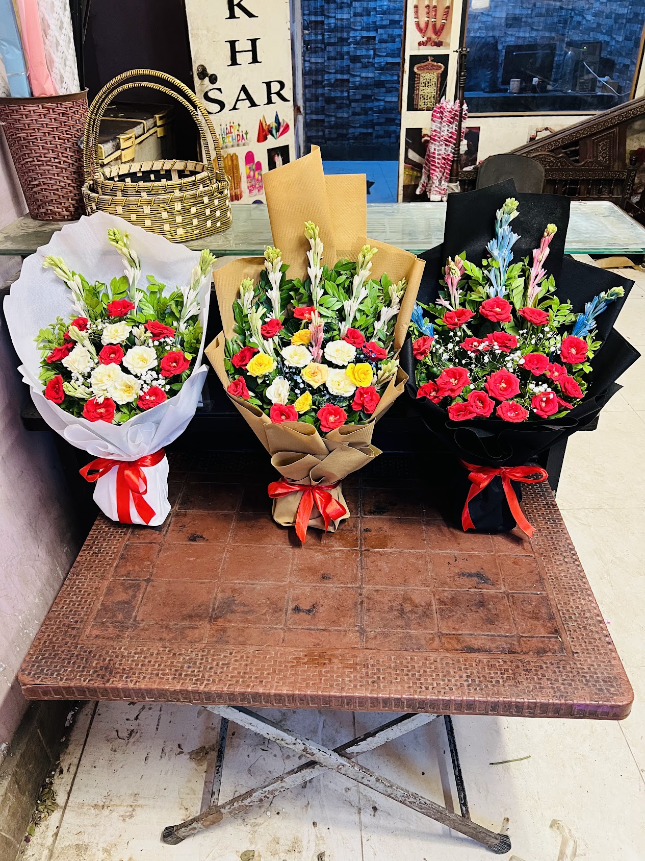 Mixed Flower Bouquet with Tuberose
